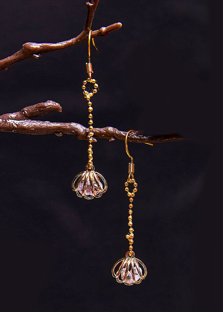 Fine Gem Stone Hollow Out 14K Gold Drop Earrings925 Silver.Made of fine 14K Gold.Measurement: 5cm/1.95" * 1cm/0.39". Matches easily with daily hairstyle, dresses & Shirts Daily Hairstyles, Gold Drop Earrings, Gem Stone, Nike Outfits, Faux Leather, Gems, Drop Earrings, Gemstones, Stone