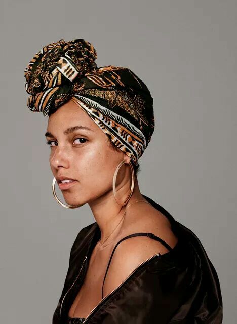 Beautiful!@ #NoMakeUpCampaign Más Alicia Keys No Makeup, Head Wrap Styles, Alicia Keys, No Makeup, Hair Wraps, Natural Beauty Tips, Free Makeup, Beauty Videos, Black Is Beautiful