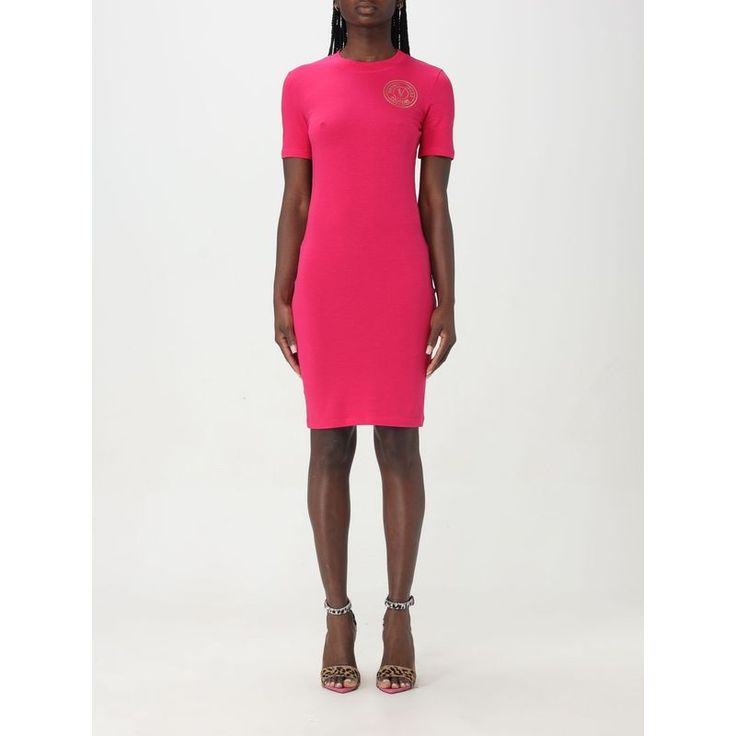 Spring/Summer 2024 Versace Jeans Couture Dress Woman Pink Size Type: Int Sku: Gig-76haot0276dp939 ~ G49 Welcome To The Official Luosophy Poshmark Closet! Luosophy Is A Luxury Brand Reselling Company Founded In San Diego, Ca From 2016. All Our Products Are Imported From Italy And Sold In The Usa. We Do Our Best To Provide High Fashion, Luxury Items At Affordable Prices. We Guarantee All Our Products Are 100% Authentic. Shop With Us And You Will Forget About Shopping At Department Or Brand Name St Luxury Knee-length Spring Midi Dress, Luxury Knee-length Midi Dress For Spring, Fitted Short Sleeve Luxury Midi Dress, Luxury Pink Midi Dress For Spring, Designer Fitted Midi Dress For Spring, Luxury Fitted Midi Dress With Short Sleeves, Designer Summer Evening Midi Dress, Designer Midi Cocktail Dress, Luxury Summer Mini Dress