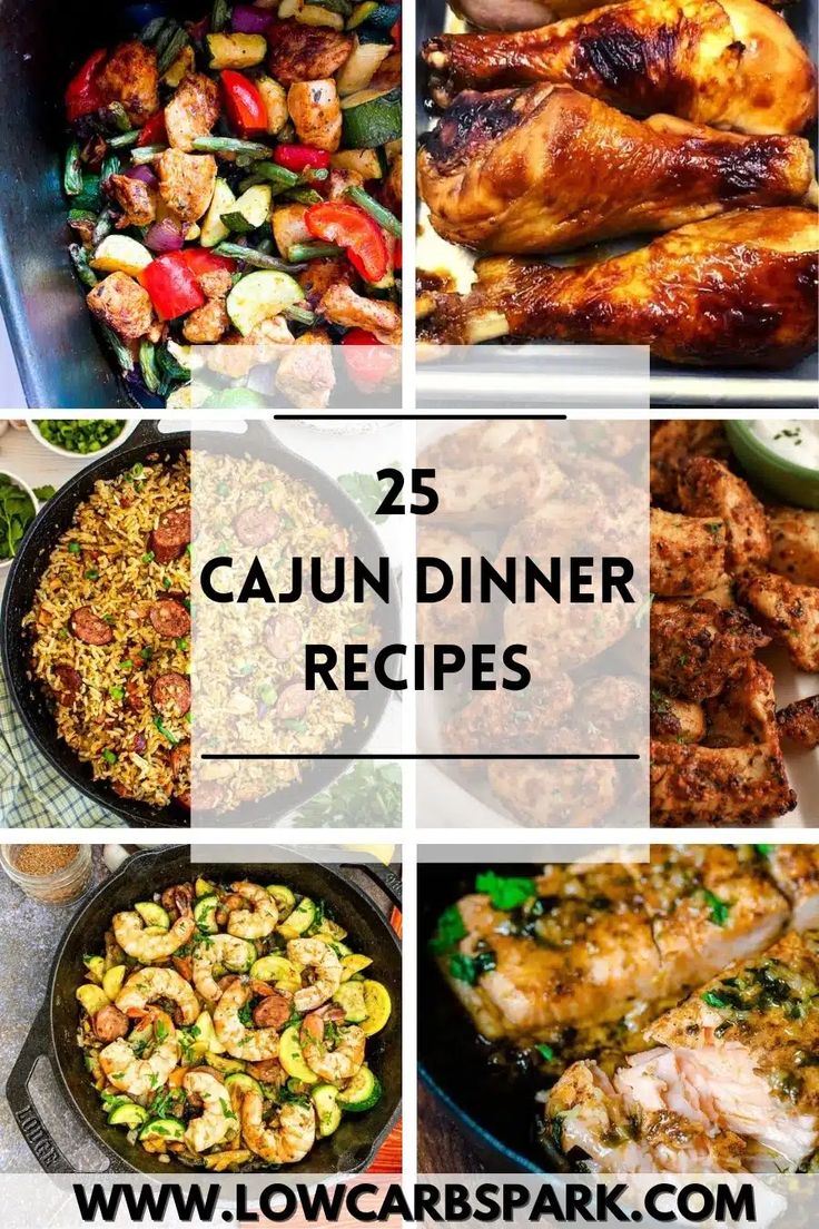 25 cajun dinner recipes that are easy to make and delicious for the whole family