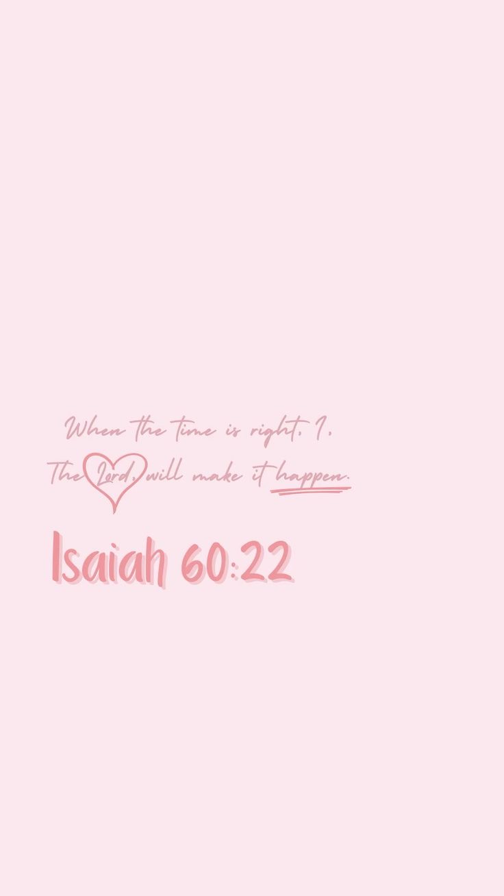 a pink wallpaper with the words, when there is light i the world made of happiness