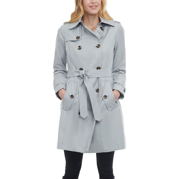 Chic Raincoat For Workwear, Elegant Long Winter Raincoat, Elegant Solid Color Fall Raincoat, Elegant Long Raincoat For Fall, Elegant Winter Raincoat With Long Sleeves, Elegant Raincoat For Workwear In Fall, Elegant Fall Raincoat, Elegant Long Fall Raincoat, Elegant Winter Workwear Raincoat