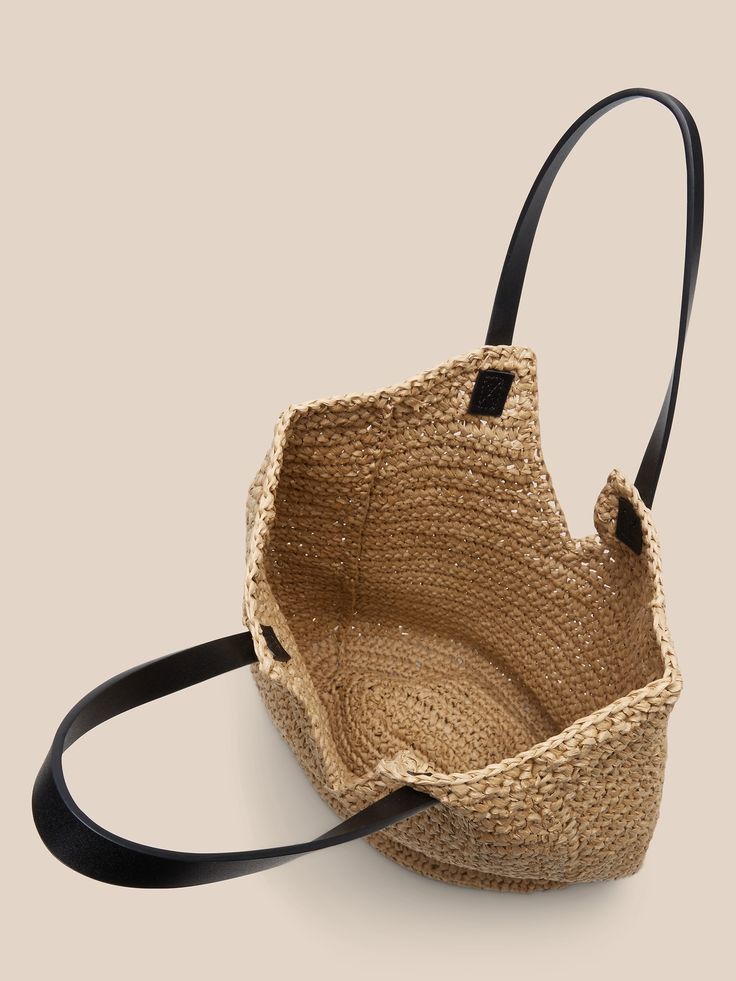 Eco-friendly Shoulder Bag With Rolled Handles For Travel, Versatile Natural Beach Bag, Versatile Everyday Beach Bag In Natural Color, Eco-friendly Everyday Bucket Bag With Top Handle, Summer Everyday Tote Shoulder Bag, Everyday Summer Tote Shoulder Bag, Eco-friendly Everyday Double Handle Bucket Bag, Versatile Natural Color Beach Bag For Everyday, Versatile Beach Tote Bag With Braided Handles