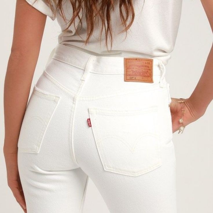 Details Ntw With Tags Women's Skinny High Rise Skinny Leg Fitted Through Hip And Thigh Non-Stretch 30x28 Let Me Know If You Have Any Questions. Levi's White Straight Leg Jeans, Levi's White Straight Leg Bottoms, Classic White Levi's Bottoms, Levi's White High-waist Bottoms, Levi's White Mid-rise Jeans, Levi's Mid-rise White Jeans, Trendy White Levi's Jeans, White Fitted Levi's Jeans, Fitted White Levi's Jeans