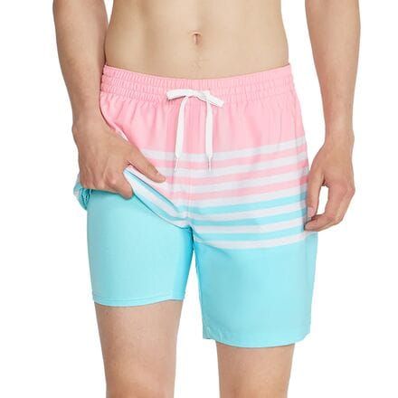 Hit the beach, pool, or waterpark in the Chubbies Classic Lined Swim Trunk for a day full of comfortable fun. The blend of polyester and spandex offers incredible stretch, allowing us to move freely in and out of the water, while the built-in mesh boxer brief liner adds additional comfort. Waterpark, Mens Swim Trunks, Man Swimming, Beach Pool, Mens Swimwear, Boxer Briefs, Swim Trunks, Swim Trunk, Trunk