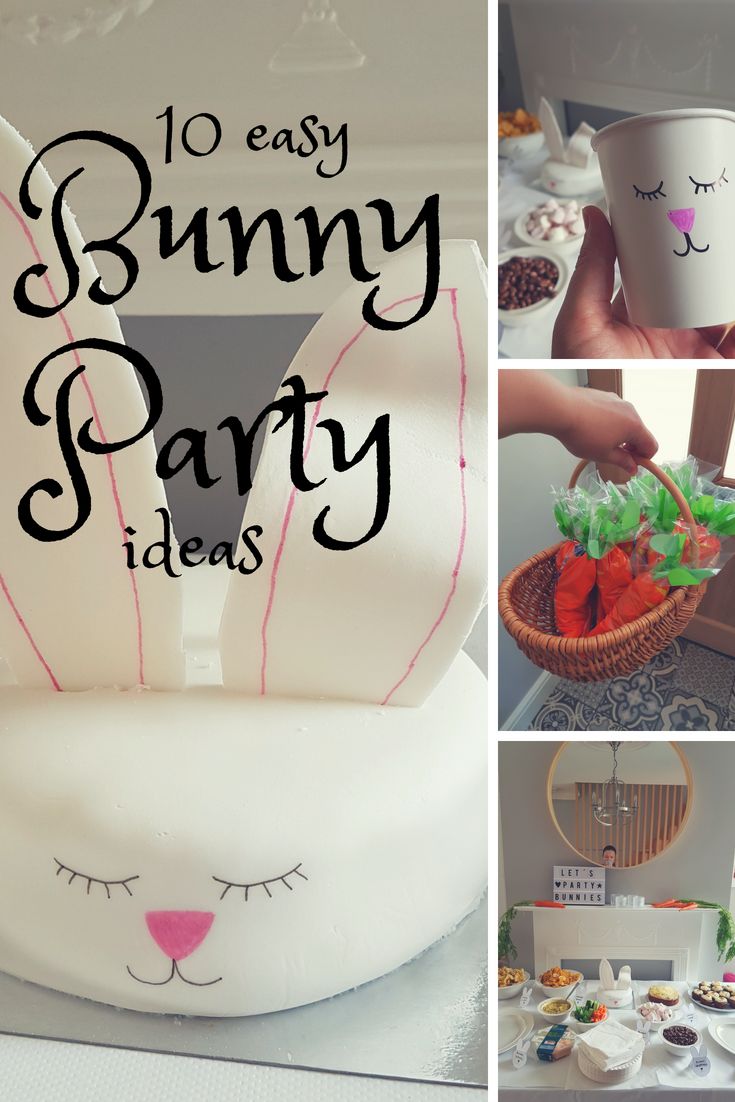 bunny party ideas for kids and adults