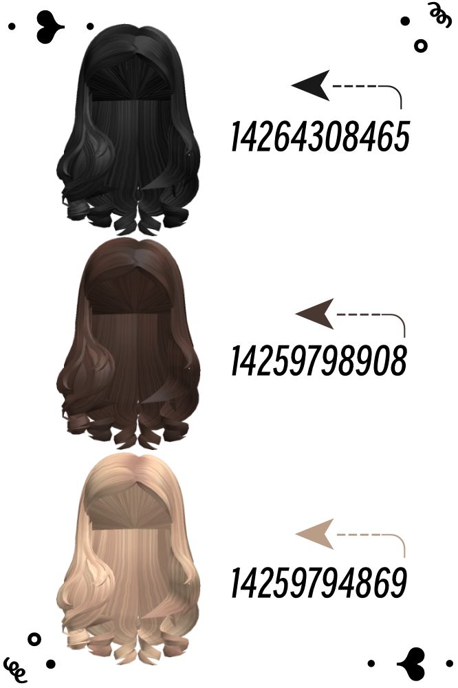 different types of hair are shown in this graphic style, with arrows pointing to each other