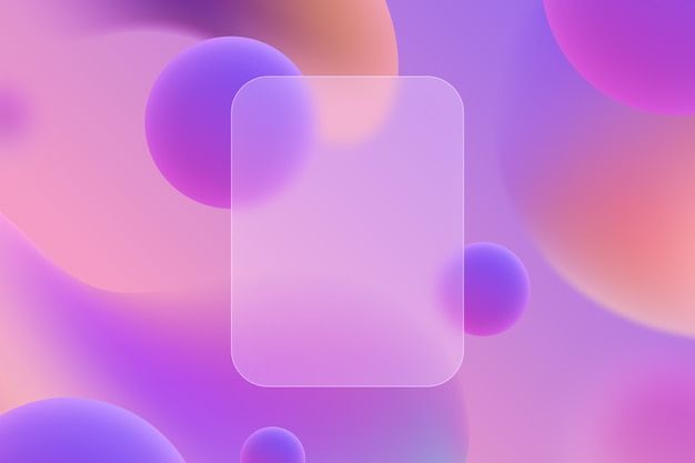 an abstract background with pink and purple circles