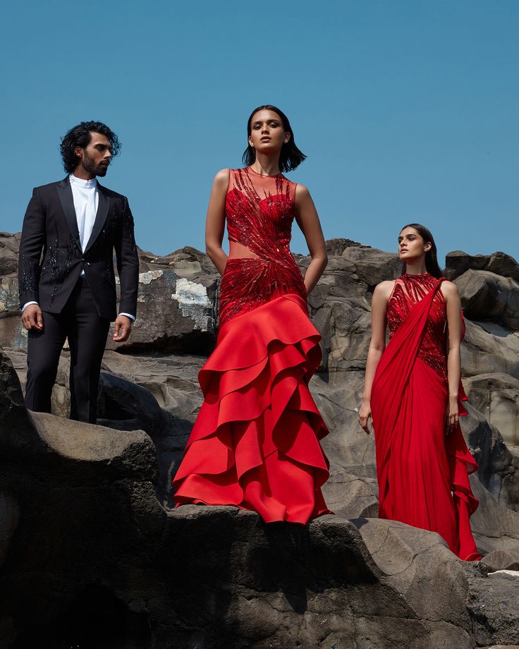 Scarlet Illusion For virtual consultations: Call / WhatsApp: +91-9650047853 ———————————————————————— #GauravGupta #GauravGuptaCouture #NewCollection #CapsuleCollection #Gown #Dress #CocktailGown #ReceptionGown #WeddingCouture #OccasionWear#Couture#Menswear#Mensfashion#Tuxedo#Groom Ejaaz Couture, Tuxedo Groom, Couture Menswear, Seema Gujral, Gaurav Gupta, Reception Gown, Designer Outfit, Cocktail Gowns, Indian Couture