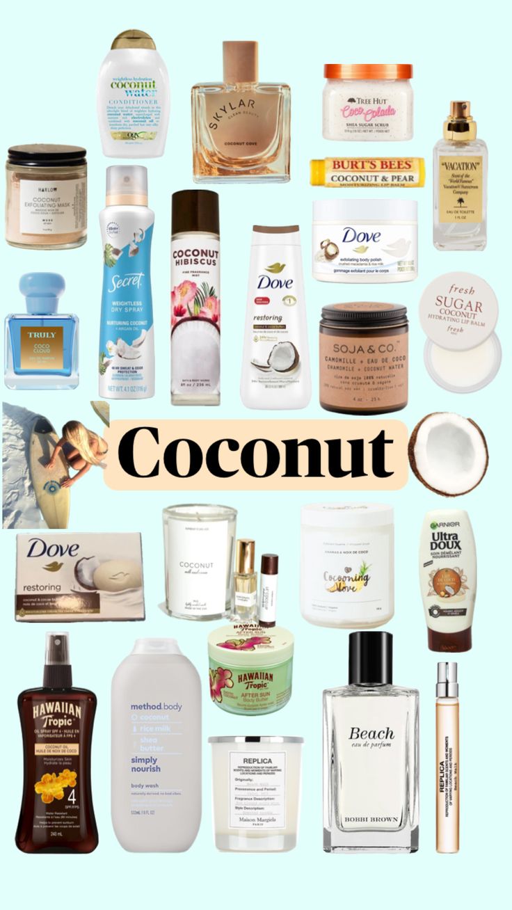 Coconut scent bea by flavor fragrance perfume body scrub body care skin care hair care self care body products trendy Beach Perfume, Beach Scent, Coconut Perfume, Coconut Beach, Coconut Scent, Fragrances Perfume Woman, Basic Skin Care Routine, Hydrating Lip Balm, Shower Skin Care