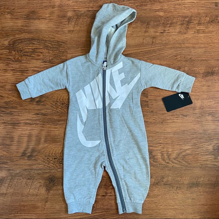 Nwt Jumpsuit/Onesie Nike Casual Onesie For Playtime, Casual Nike Onesie For Playtime, Nike Cotton Onesie For Playwear, Nike Casual Long Sleeve Onesie, Nike Boys, Boy Onesie, Nike Boy, Kids Nike, Boy Outfits