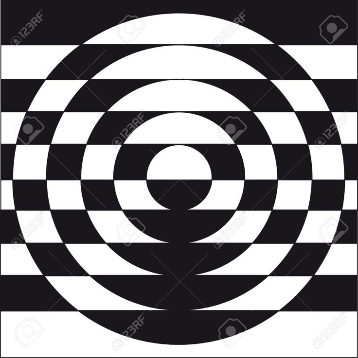 an abstract black and white background with stripes in the center stock photo - 95978