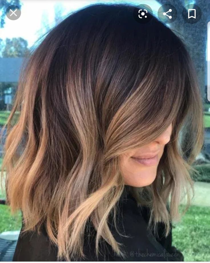 Light Brown Balayage, Short Ombre Hair, Curls Hairstyles, Balayage Blonde, Caramel Hair, Brown Hair Balayage, Brown Balayage, Short Hair Balayage, Trendy Hair Color