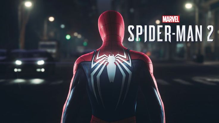 the spider - man 2 logo is shown in this screenshot from the video game