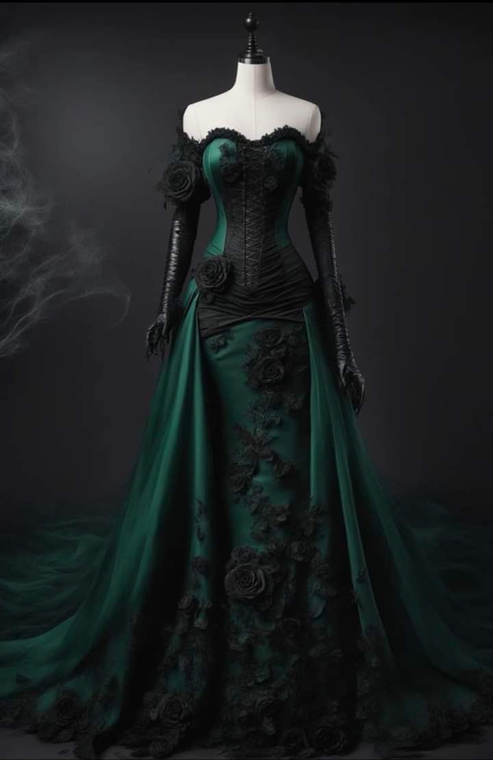 Harry Potter Inspired Dress, Dark Green Ball Dress, Themed Dresses, Harry Potter Dress, Mystery Party, A Line Prom Dresses, Inspired Dress, Party Inspiration, Birthday Ideas