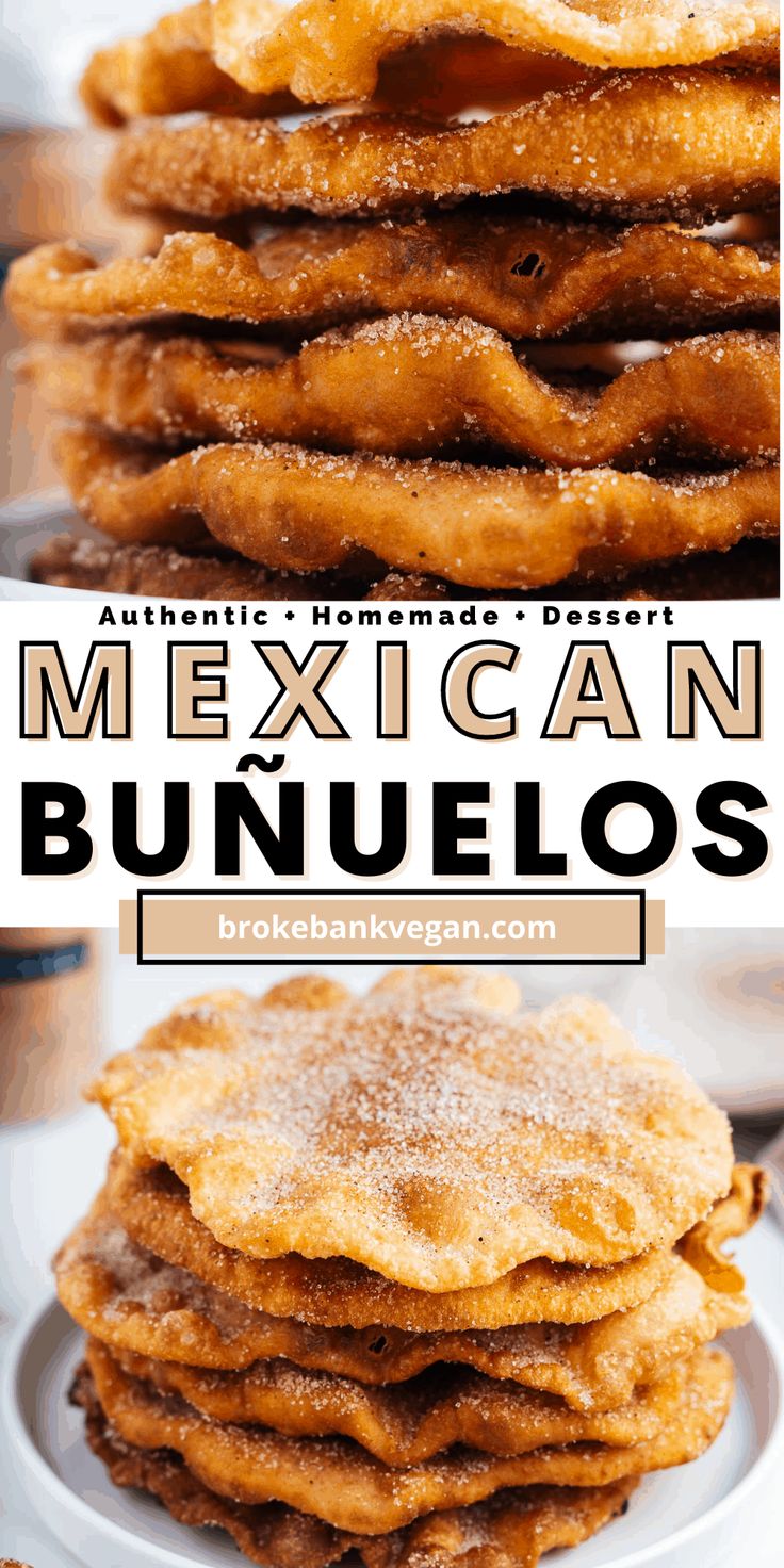 an image of mexican pancakes stacked on top of each other with the title above it