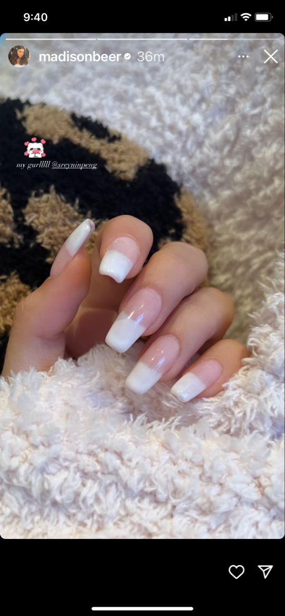 Madison Beer Nails, Beer Nails, Euphoria Nails, Nails French Tip, Baby Pink Nails, French Tip Acrylic Nails, Long Acrylic Nails Coffin, Nails French, Star Nails