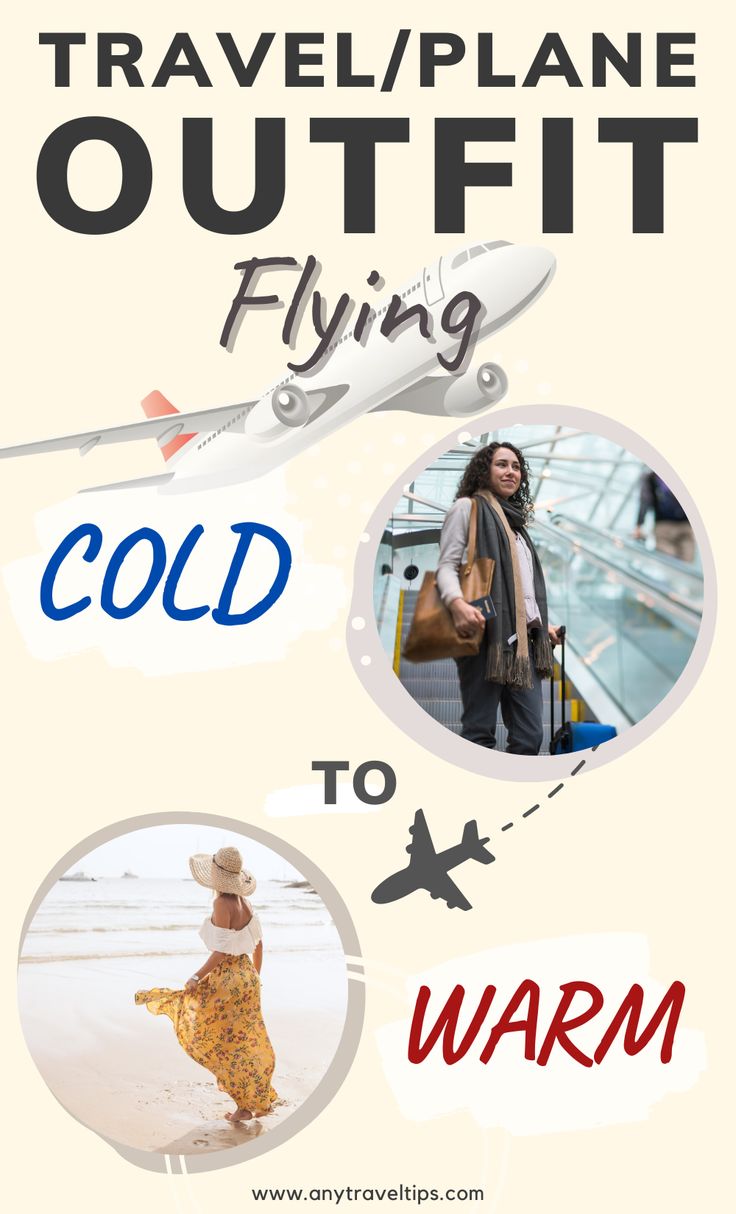 Cold To Hot Travel Outfit, Travel Outfit Cold To Hot Weather, Airplane Outfit Cold To Warm, What To Wear On A Plane, What To Wear When Flying, Flying Essentials, Air Travel Outfits, Flying Hacks, Summer Airplane Outfit