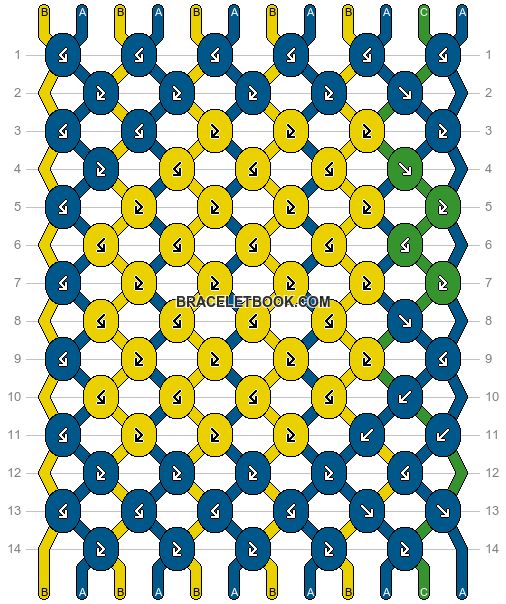 an image of the same pattern as shown in this puzzle game, which shows how many different