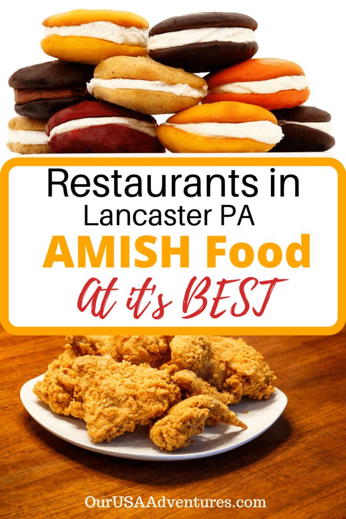 an advertisement with the words, restaurant in lancaster pa amish food at its best