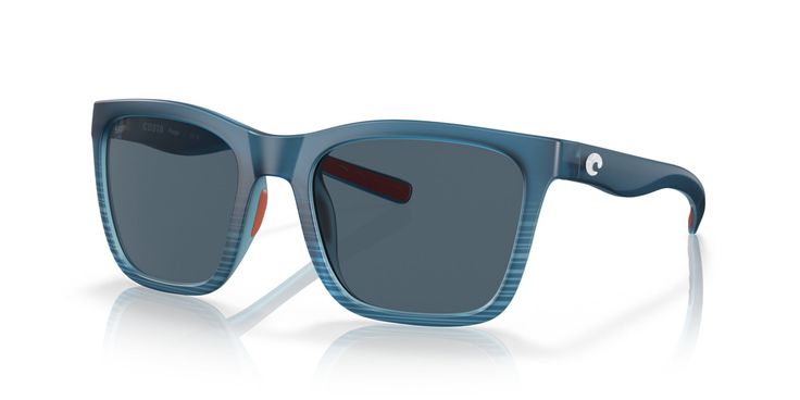 Costa PANGA 6S9037 Sunglasses Matte Blue Fade / Gray