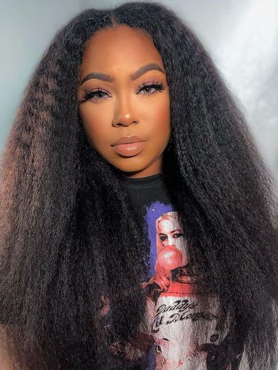 Hair Name: Lace V Part Wigs / Machine V Part Wigs Hair Style: Kinky Straight Hair Hair Length: 8-30 inches Wig Weight: 200-320g / Wig (Depending on Lengths and Density) Color: Natural Color Density: 180% Density Cap Size: Medium, about 22.5 inches, Noted your size if customize needed Quality: 100% Virgin Human Hair Shipment: DHL, FedEx, or UPS 3-7 Business Days Hair Patterns, U Part Wig, No Code, Human Hair Lace Wigs, Lace Closure Wig, Straight Human Hair, Real Human Hair, Straight Wig, Hair Color For Black Hair