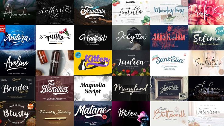 Fonts | Script fonts | Digital fonts