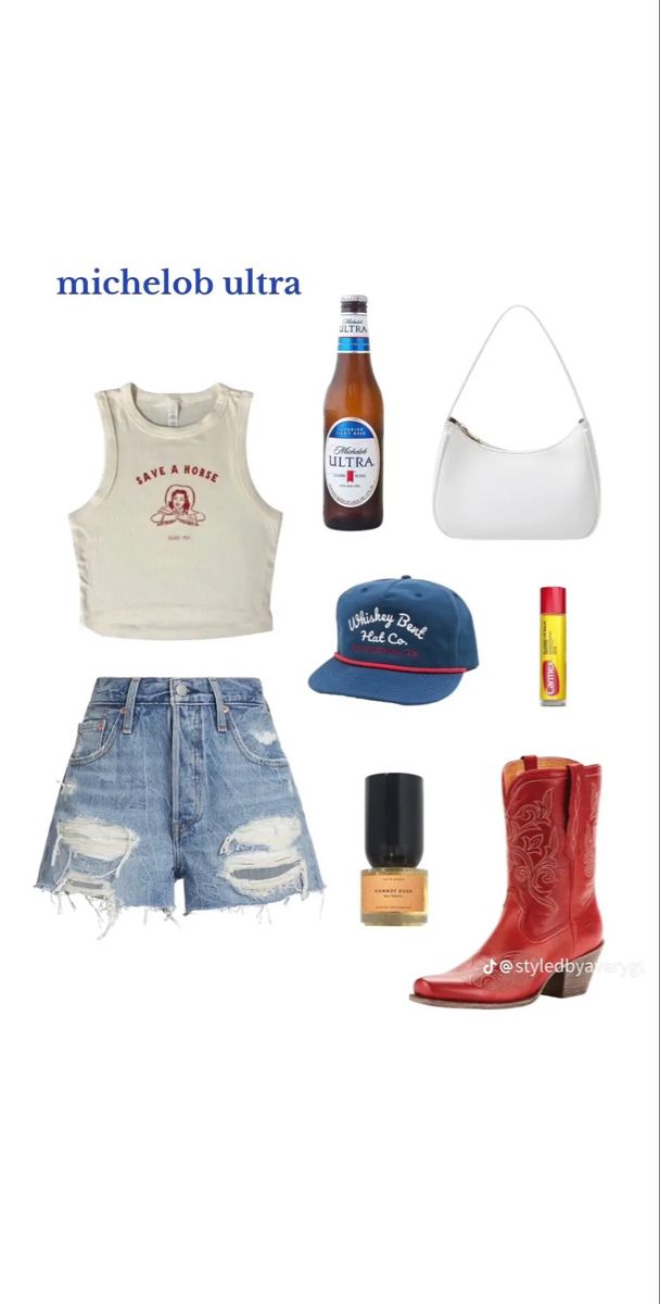 Country Bar Outfit Summer, Country Concert Casual Outfit, Alcohol Outfits, Faster Horses Outfit, Stampede Fits, Casual Cowgirl Outfits, Country Bar Outfit, Nashville Fits, Summer Bar Outfits