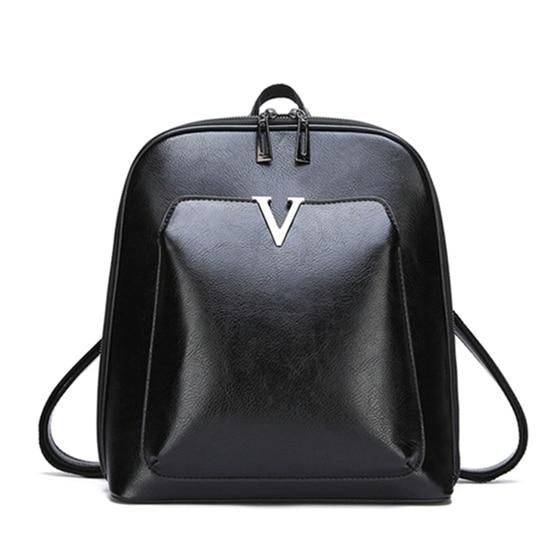 Main Material: PUCapacity: Below 20 LitersClosure Type: zipperExterior: Solid BagRain Cover: YesCarrying System: Arcuate Shoulder StrapLining Material: PolyesterBackpacks Type: SoftbackHandle/Strap Type: RetractableWeight: 0.75kg Size: 11.4 x 4.7 x 12.6 Inches / 29 x 12 x 32 cm Colors: black, brown Our hot items ALWAYS sell out FAST so get yours now before we run out! We only have Limited Stock! Leather Backpacks School, Daily Backpack, Leather Travel Backpack, Vintage Leather Backpack, Women Backpack Travel, Backpack Fashion, Vintage Backpacks, Bags For Teens, Women Leather Backpack