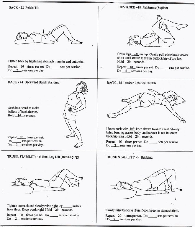 an exercise sheet with instructions to do the same exercises as shown in this image,