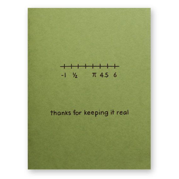 a green notebook with the words thanks for keeping it real written in black on top