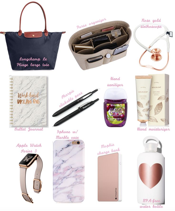 Office Work Bag Essentials, Work Bag Must Haves, Whats In My Work Bag Offices, Internship Bag Essentials, Whats In My Work Bag Nurse, Nurse Bag Essentials For Work, Work Tote Bag Essentials, Nursing Student Bag Essentials, Nurse Work Bag Essentials