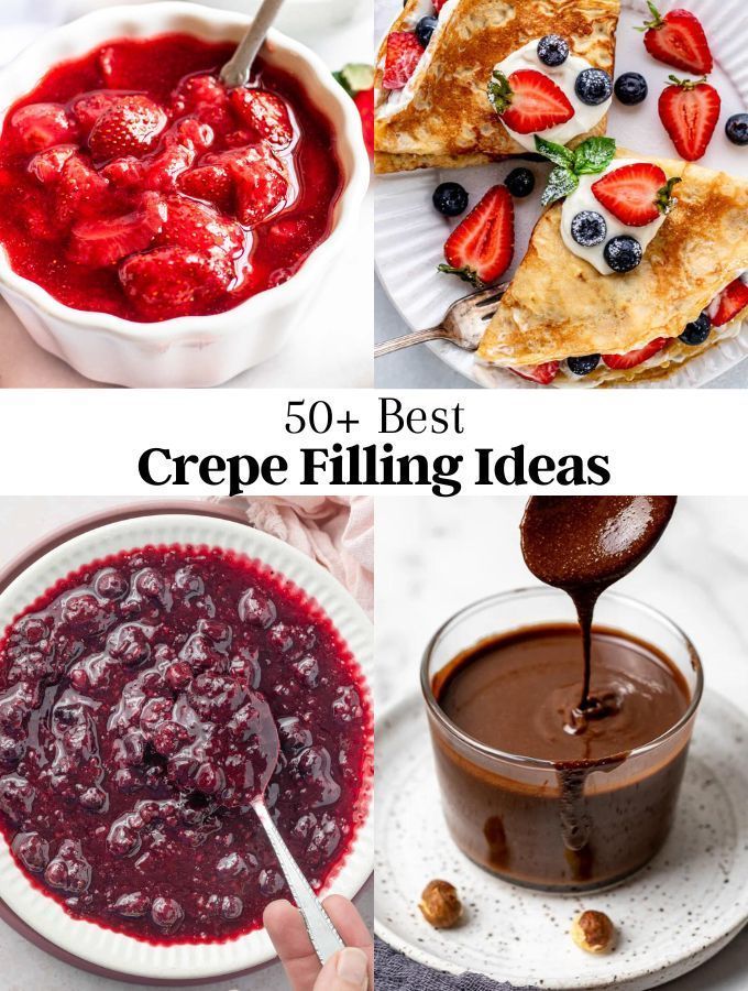 the best crepe filling ideas