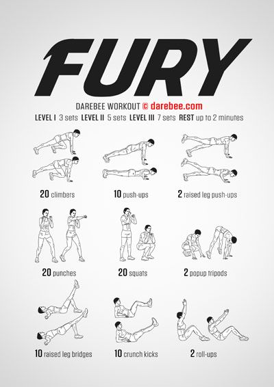 an exercise poster showing how to do the full body