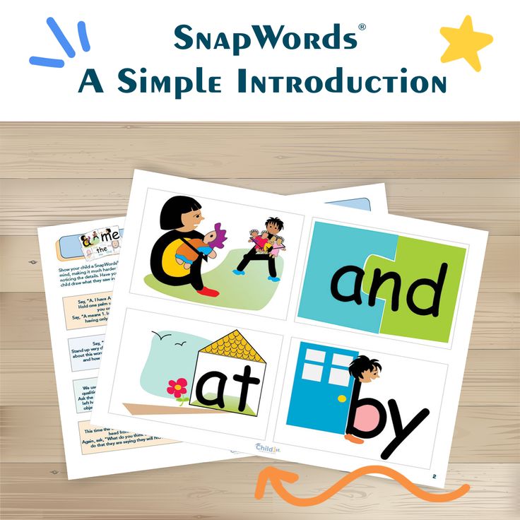 an image of a book with the title snapwords a simple instruction for children to read and