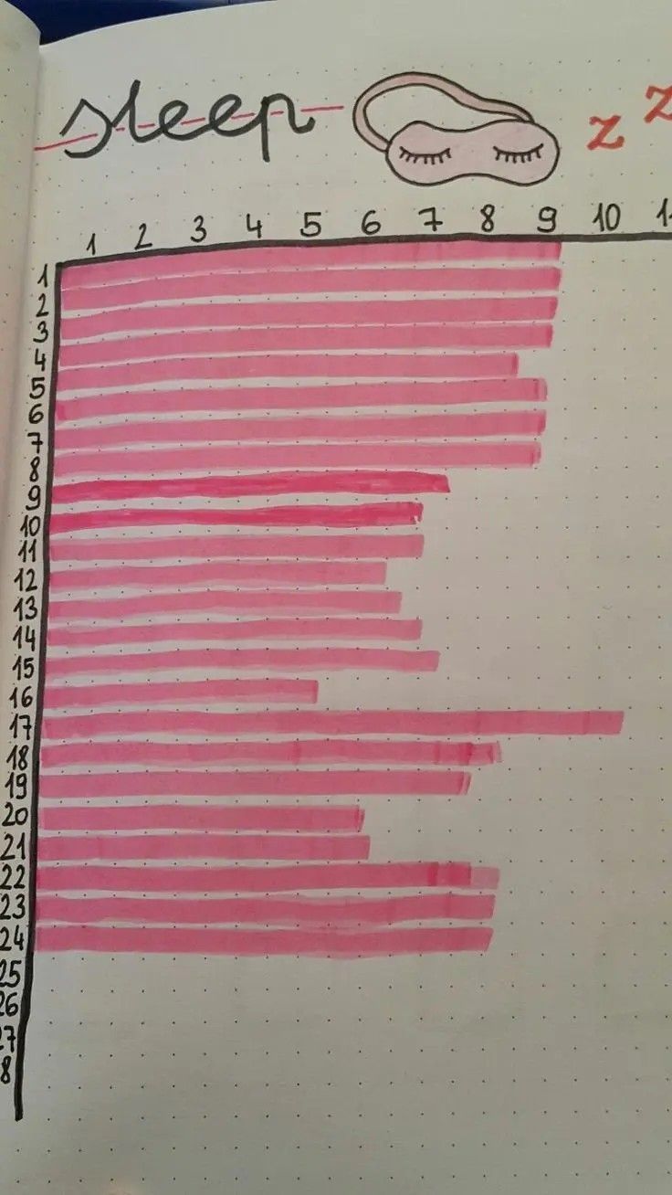 an open notebook with pink ink on it