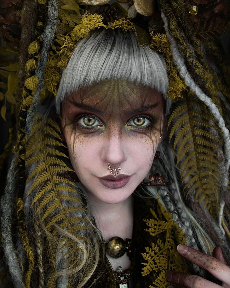 Woodland Fairy Makeup, Faun Makeup, Pagan Makeup, Mushroom Costume, Nature Witch, Elf Cosplay, Forest Elf, Witch Makeup, Face Paint Makeup