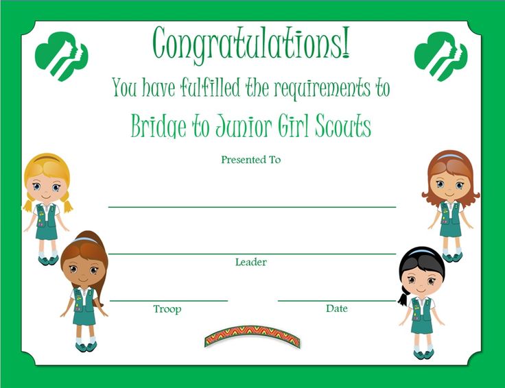 Brownie Bridge to Junior Award Certificate - Revised Bridging To Juniors, Daisy To Brownie Bridging Ideas, Brownie To Junior Bridging Certificate Free, Daisy To Brownie Bridging Ceremony, Girl Scout Leader Binder Free Printable, Scout Quotes, Daisy To Brownie Bridging Certificate, Girl Scout Leader Binder, Junior Girl Scout Badges