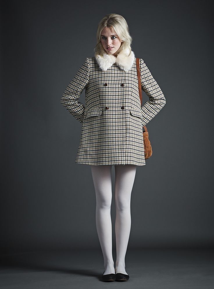 White Tights, 60s Style, Jack Wills, Fashion Tights, Style Winter, Mod Fashion, 1960s Fashion, Mode Inspo, 60s Fashion