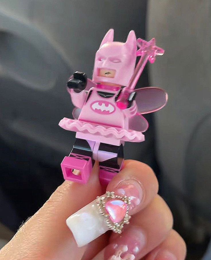 Fairy Batman, Lego Batman, Lego, Batman, On Twitter, Twitter, Pink, White