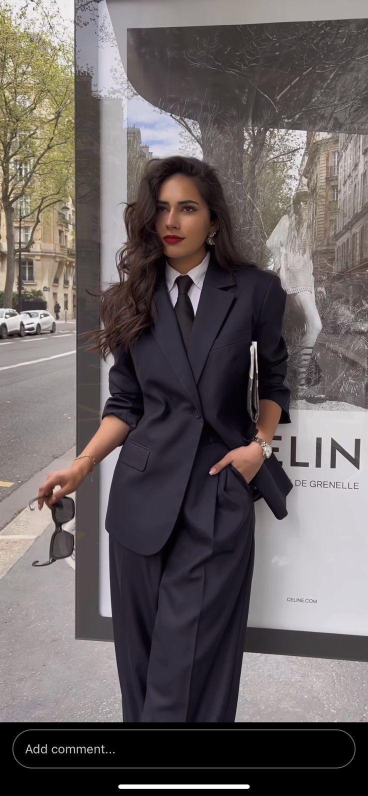 Women Suit And Tie, Corporate Baddie Outfits, Corp Goth, Formal Suits For Women, Corporate Baddie, Woman In Suit, Stylish Work Attire, Corporate Outfits, Woman Suit Fashion