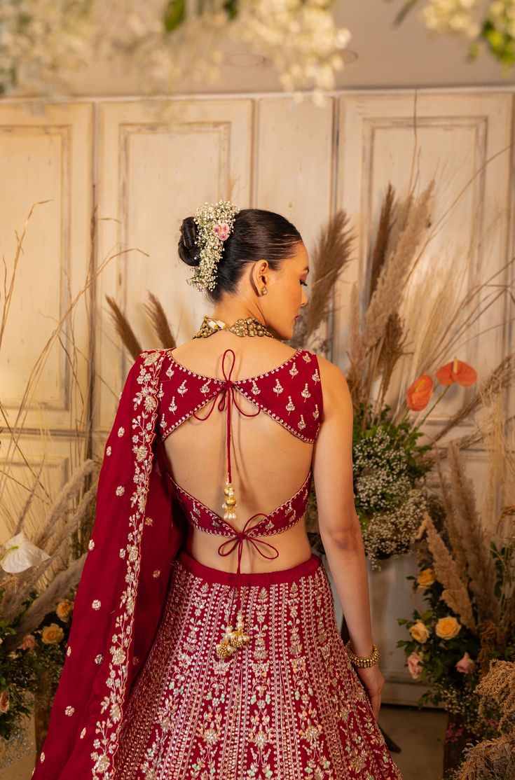 Modern and elegant, the fully embroidered Rose lehenga is paired with a perfectly cutout embroidered blouse and organza embellished dupatta.by Chamee and Palak. DELIVERY TIMEPlease allow 4-6 months for your outfit to arrive. FABRIC DETAILSRaw silk, Organza. Organza Choli With Intricate Embroidery For Reception, Anarkali Choli With Intricate Embroidery In Organza, Designer Wear Choli With Intricate Embroidery In Organza, Designer Organza Choli With Intricate Embroidery, Diwali Georgette Choli With Intricate Embroidery, Bollywood Style Organza Choli For Reception, Dola Silk Sets With Resham Embroidery For Reception, Designer Embroidered Lehenga In Chinon, Designer Embroidered Chinon Lehenga