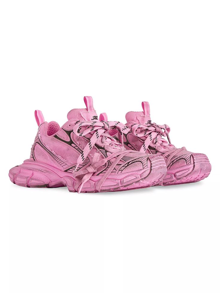 Shop Balenciaga 3XL Sneakers | Saks Fifth Avenue Pink Balenciaga Sneakers, Red Balenciaga, Pink Balenciaga, Balenciaga Sneakers, Balenciaga Logo, Balenciaga Shoes, Chunky Heels, Saks Fifth, Saks Fifth Avenue