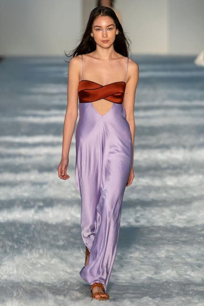 Bridge Fashion, Resort 2020, Model Walks, Bec Bridge, Lift Off, Beachwear Fashion, Vogue Australia, Silky Dress, Australian Fashion