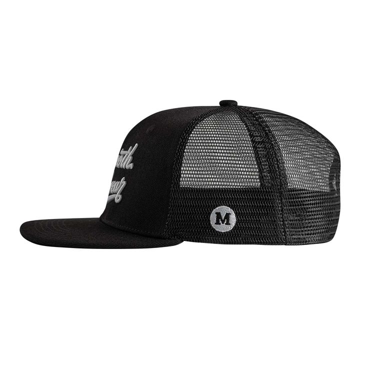 The Script Snapback in black is the newest hat in our lineup. Our Snapback hats use premium materials and are assembled with quality and fit in mind. You no longer have to wear regular Snapbacks on the last setting. Click here to view all the products available at Mammoth Headwear! Details Shipping Returns Size - 7 ⅝ to 8 ⅛ (61.4 to 68.3 cm) Fit - Deep Depth / Slightly Curved Bill Material - Acrylic Closure - Snapback Free standard shipping. $10 expedited shipping. All orders are shipped within Black Snapback Hat With Adjustable Fit And Flat Bill, Black Adjustable Fit Snapback Hat With Flat Bill, Black Adjustable Fit Flat Bill Snapback Hat, Urban Hat With Curved Brim And Adjustable Fit, Urban Adjustable Hat With Curved Brim, Black Snapback Hat For Outdoor, Black Outdoor Snapback Hat, Black Snapback Hat For Outdoor With Flat Bill, Black Adjustable Baseball Cap