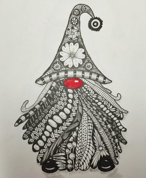 (20+) Facebook Zentangle Artwork, To Start, Sign Up, Log In, Log, Friends Family, Christmas