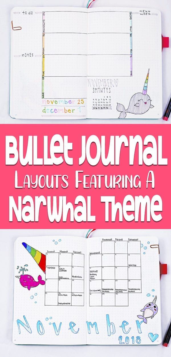 Bullet journal theme ideas: Narwhal theme. Find fun bullet journal doodles to try for your next bujo spreads! #bulletjournal #bujo #planner #planning #bujothemes #narwhal #doodles #journaling #journal #journalideas #journals #bujosetup Bullet Journal Contents, Bullet Journal Monthly, Bujo Spreads, Bujo Layout, Bujo Planner, Journal Layouts, Sticker Organization, Bullet Journal How To Start A, Bullet Journal Hacks