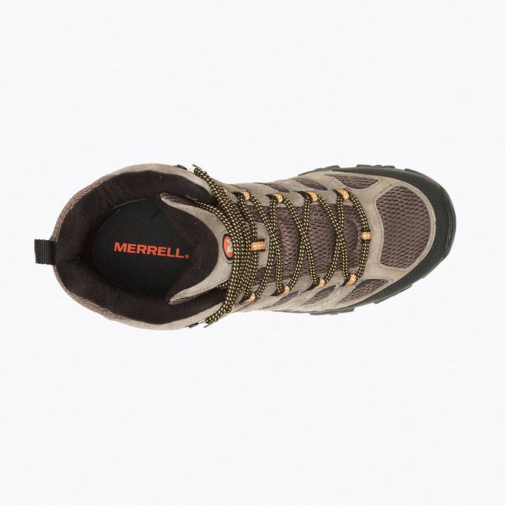 there is a shoe that has the word merrella on it