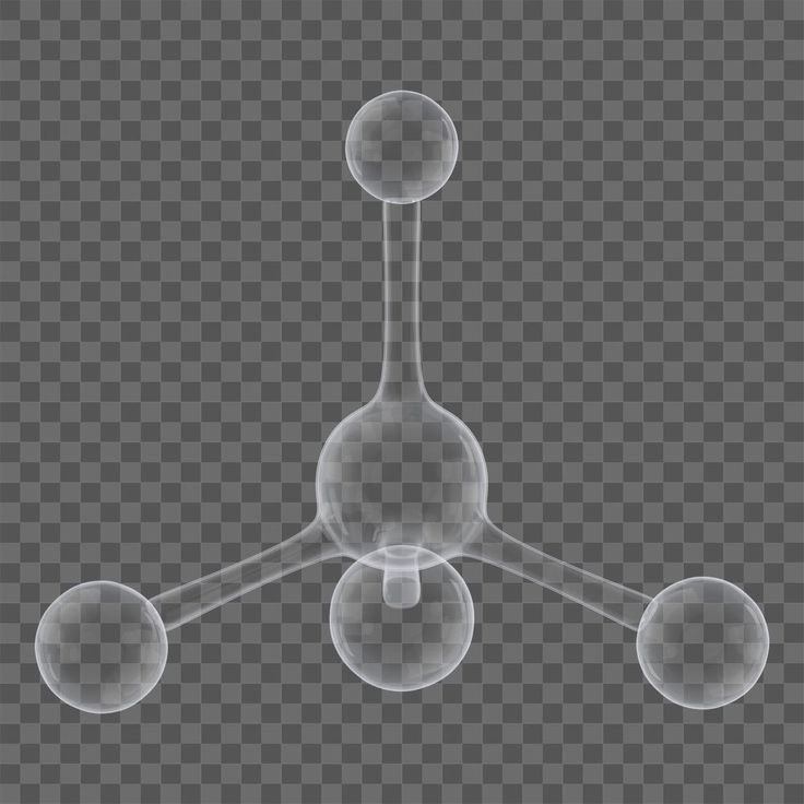 an image of three bubbles on a transparent background