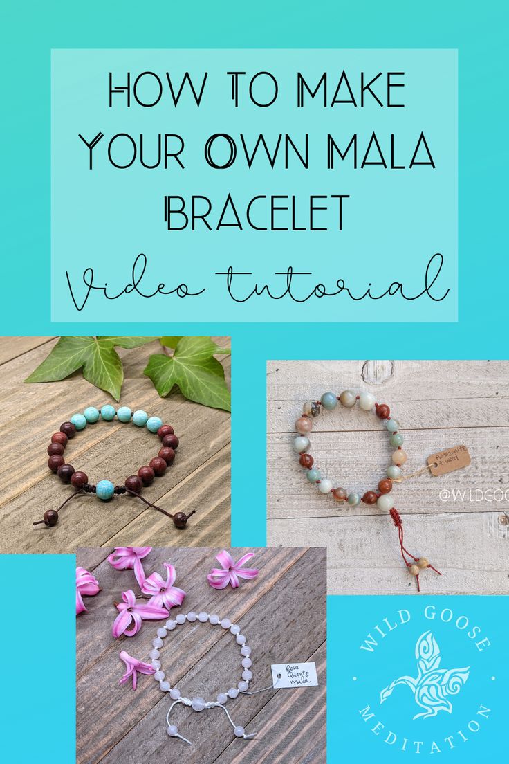 Making Gemstone Bracelets, Mala Bracelets Ideas, Diy Gemstone Bracelet, Stone Bracelet Ideas, Mala Bracelet Diy, Mala Necklace Diy, Crystal Bracelets Tutorial, Bracelet Making Tutorial, Mala Beads Diy